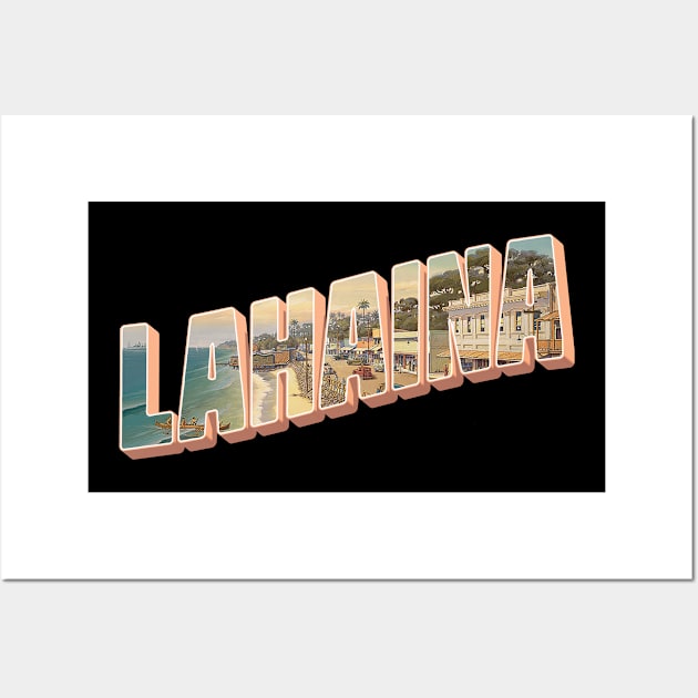 Old Lahaina by Buck Tee Wall Art by Buck Tee